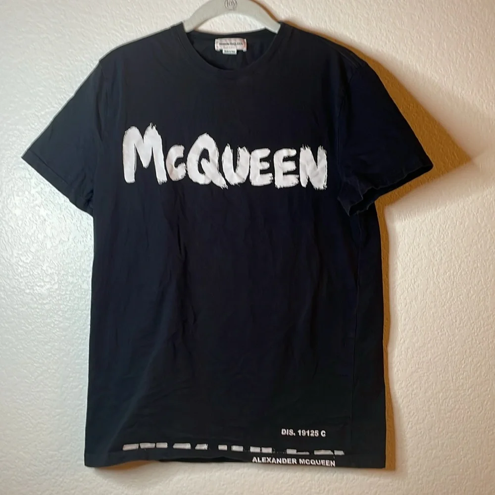 Alexander McQueen Black Graphic Tee - Picture 3 of 10